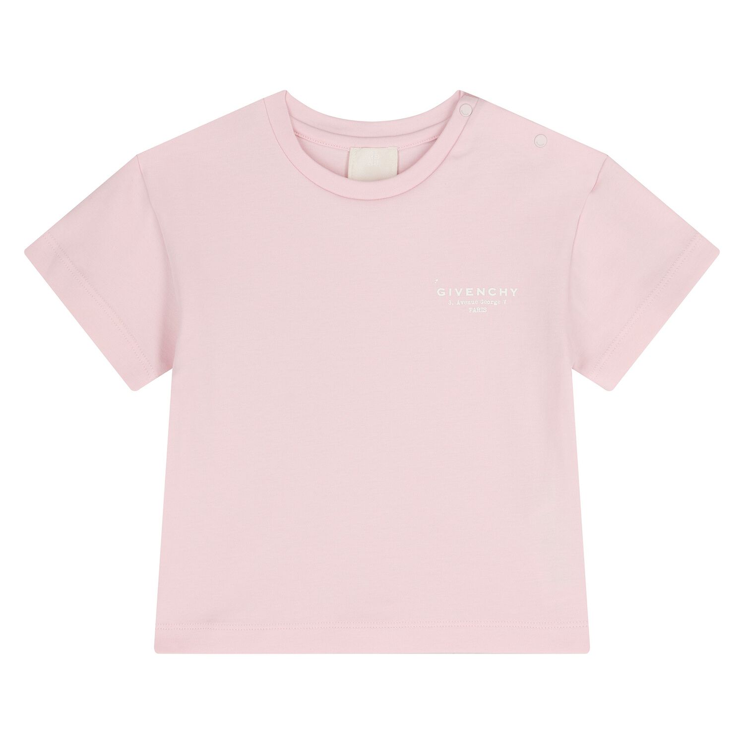 Younger Girls Pink Logo T-Shirt, 2, hi-res