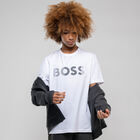 Boys White Logo T-Shirt, 1, hi-res