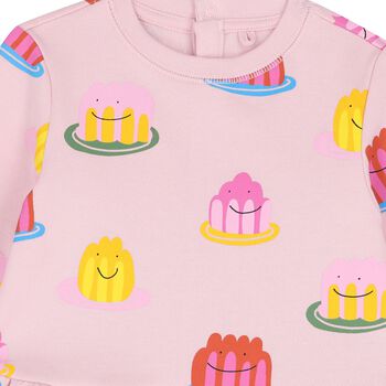 Younger Girls Pink Jelly Dress