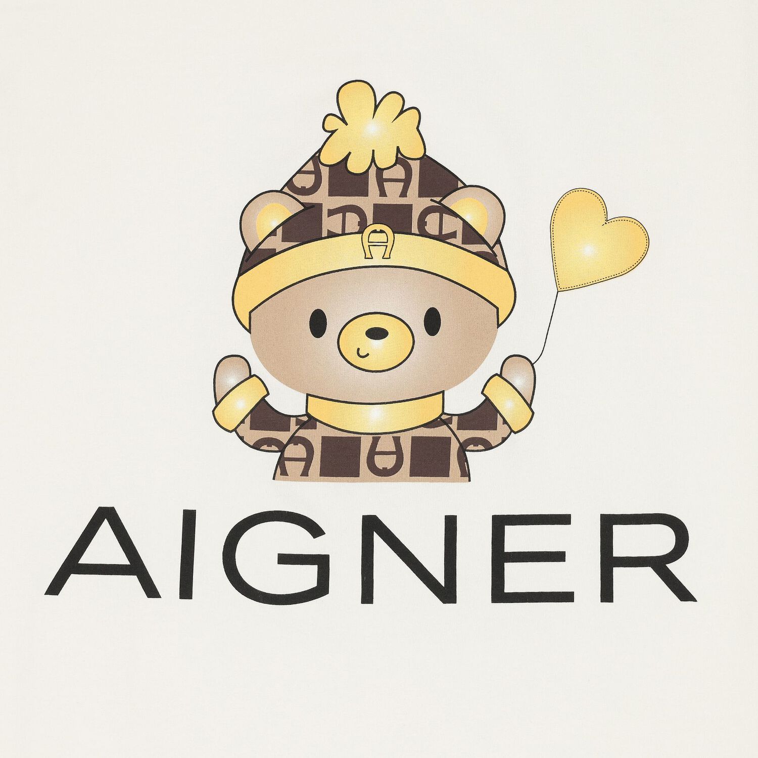 بطانية بالشعار باللون العاجي, 1, hi-res