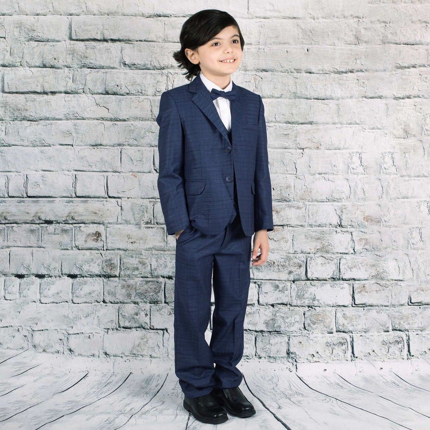 Boys Blue Suit Set, 1, hi-res image number null