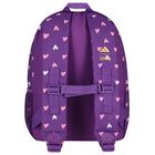Girls Purple Disney Logo Backpack, 1, hi-res