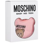 Baby Girls Pink Teddy Bear Logo Babygrow Gift Set, 3, hi-res