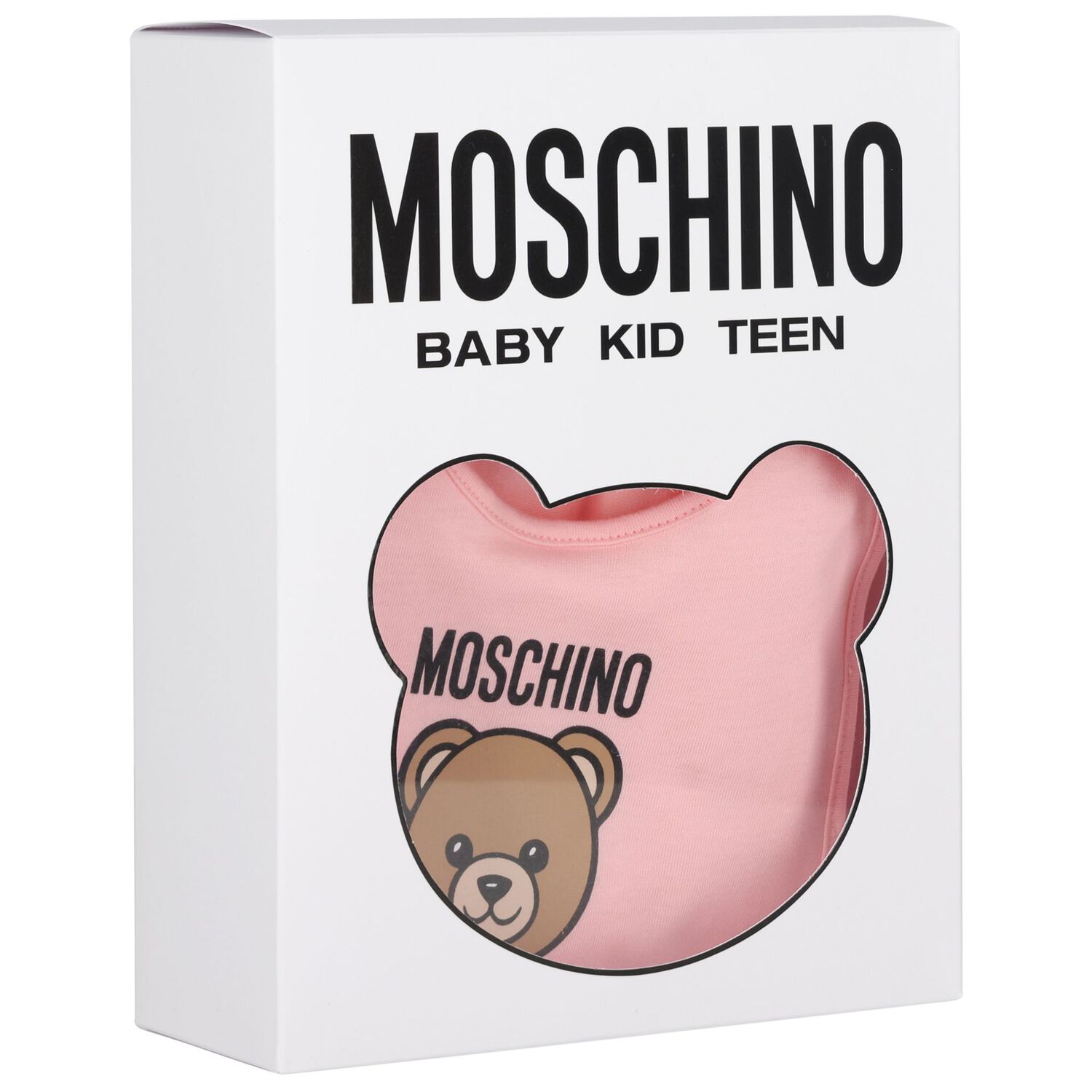 Baby Girls Pink Teddy Bear Logo Babygrow Gift Set, 3, hi-res