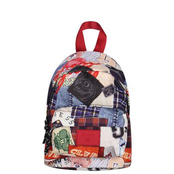 Younger Boys Multi-Coloured Logo Backpack