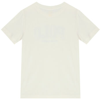 Boys Ivory Logo T-Shirt