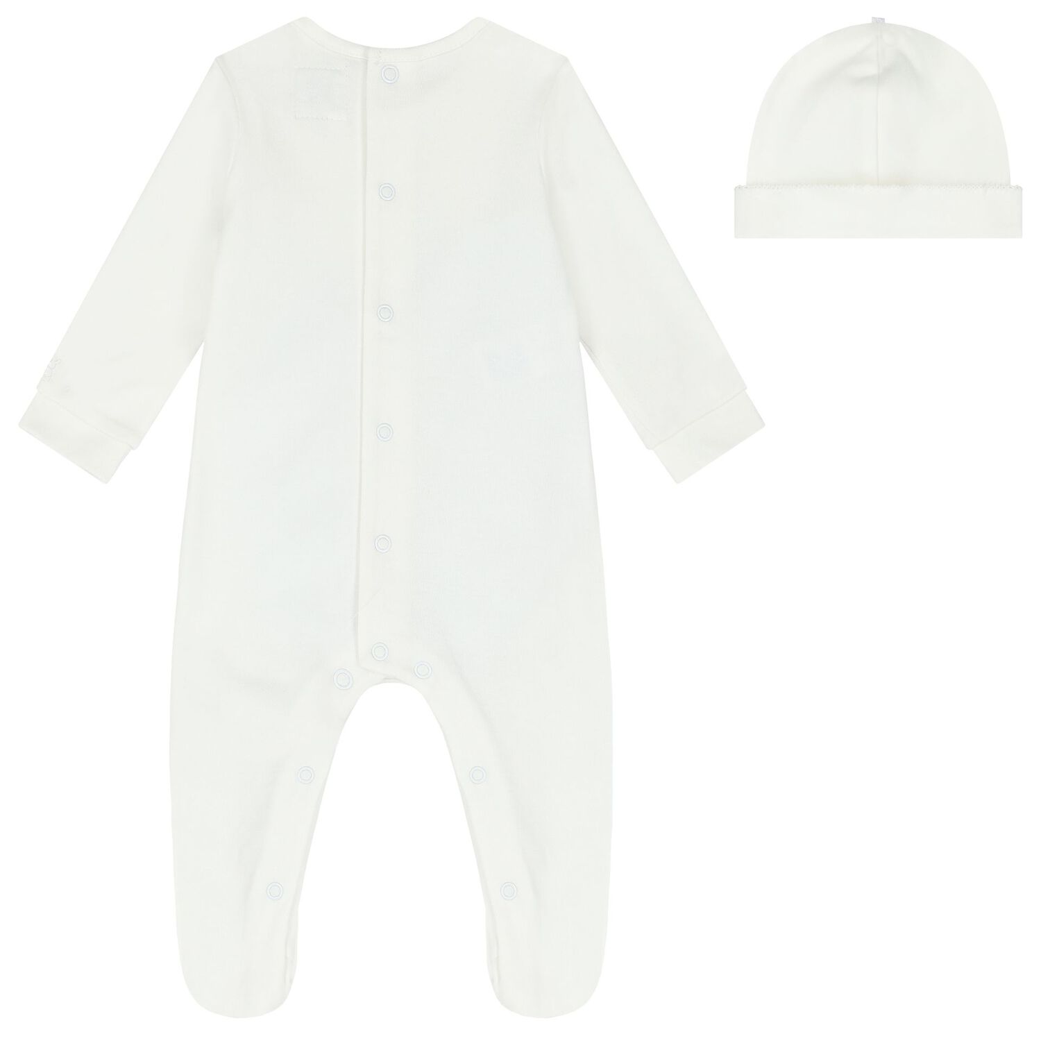 Baby White Babygrow Set, 1, hi-res