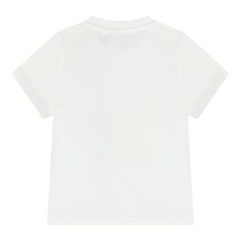 Baby Boys White Logo T-Shirt