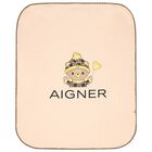 Baby Girls Pink Logo Blanket, 3, hi-res