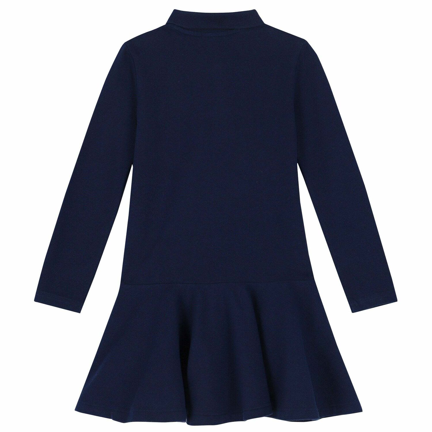 Girls Navy Logo Polo Dress , 1, hi-res image number null