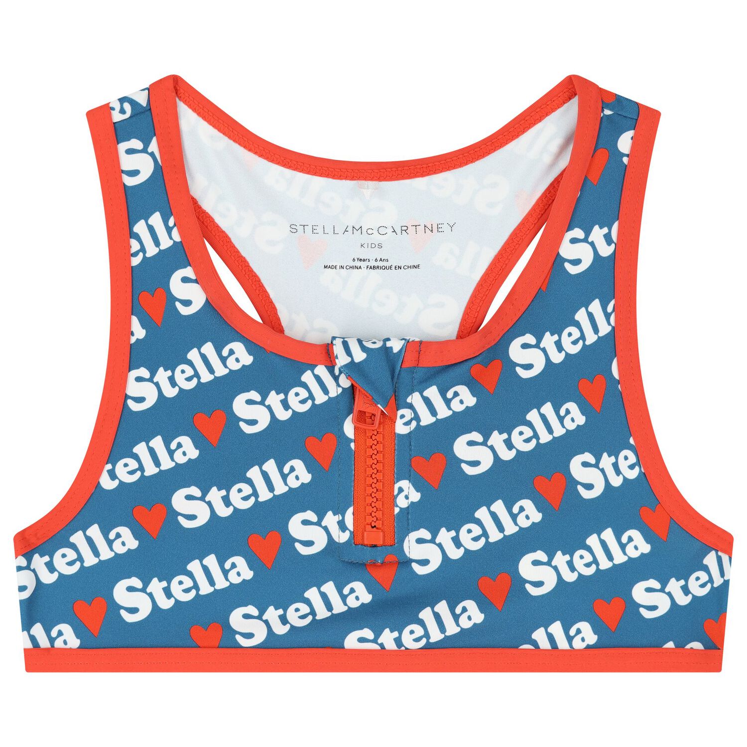 Girls Blue logo Bikini, 1, hi-res image number null