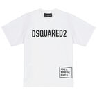 White Logo Cotton T-Shirt, 1, hi-res