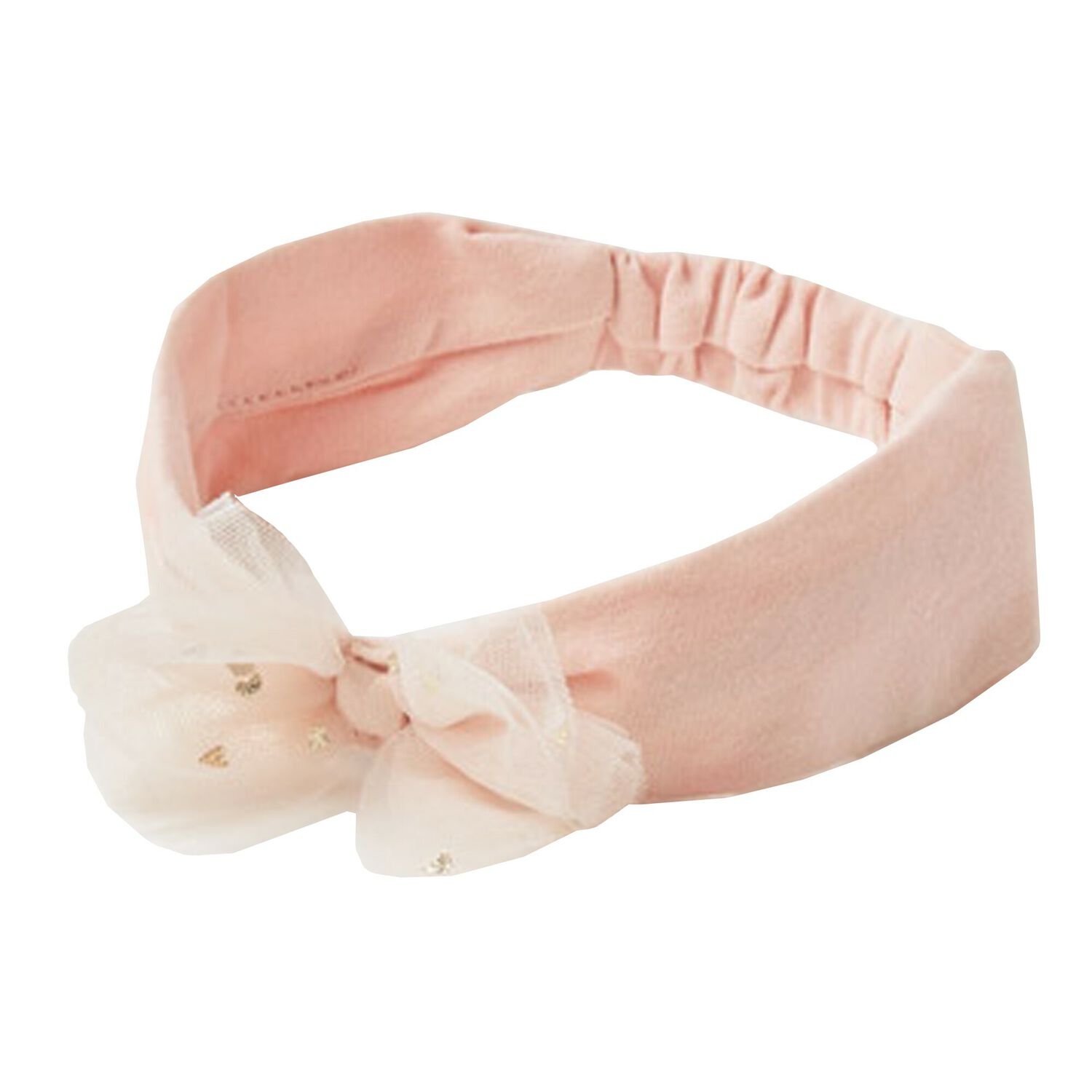 Baby Girls Pink Tulle Romper & Headband Set, 1, hi-res