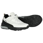 Boys White Logo Trainers, 1, hi-res