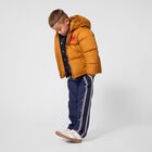 Boys Navy Blue Logo Joggers, 2, hi-res