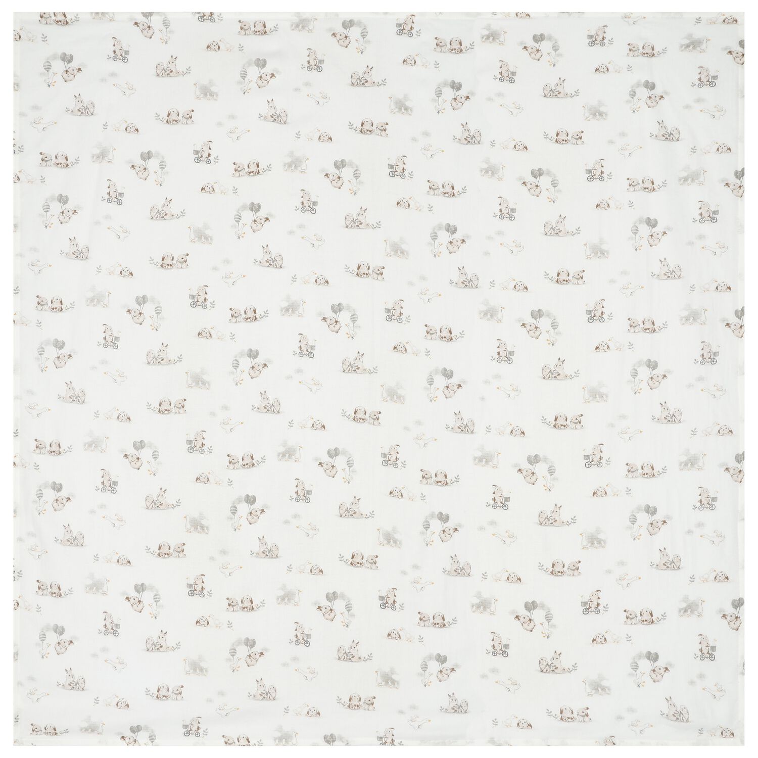 White Rabbit Baby Blanket, 3, hi-res