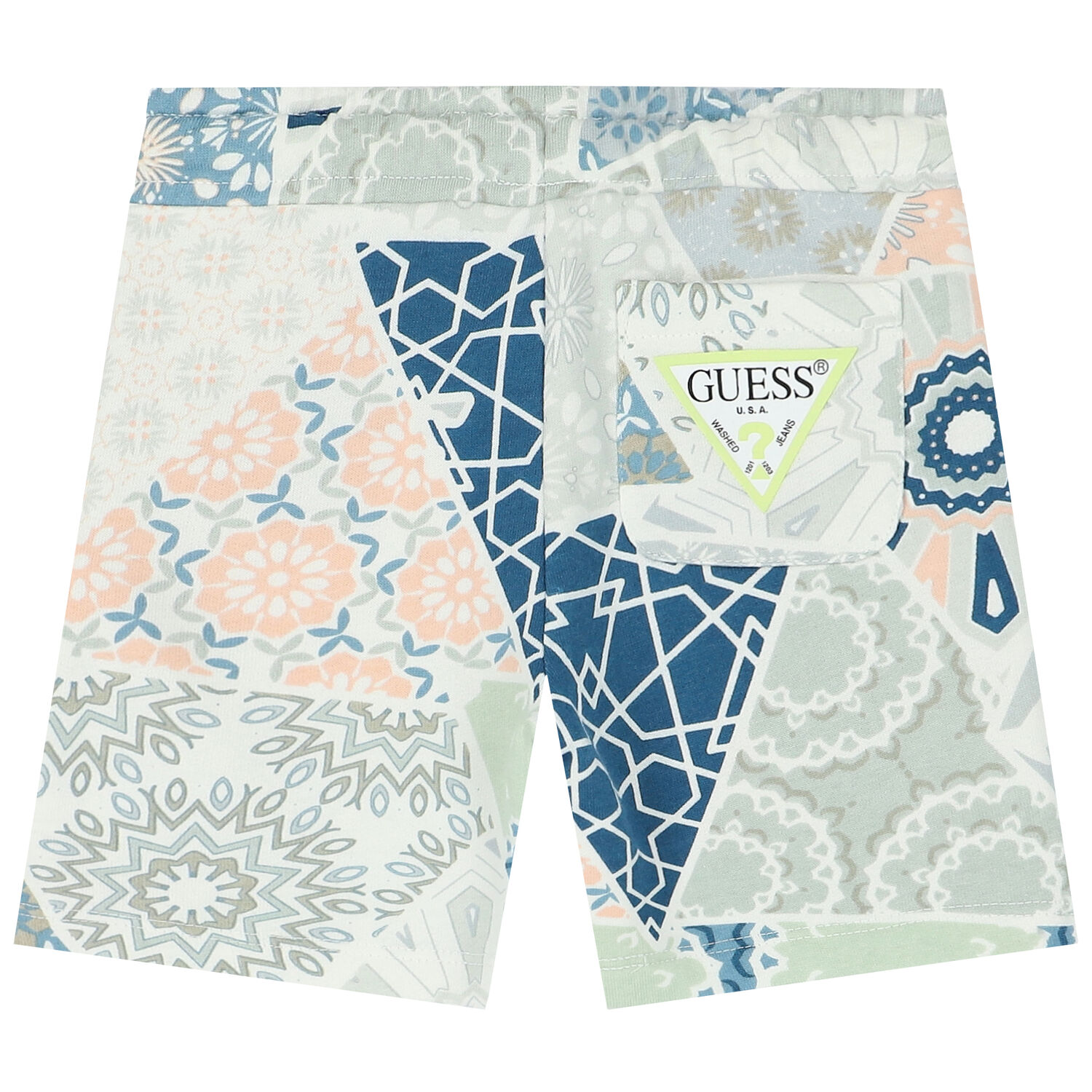 Boys Multi-Colored Logo Shorts, 3, hi-res image number null