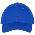 Boys Blue Logo Cap, 3, hi-res