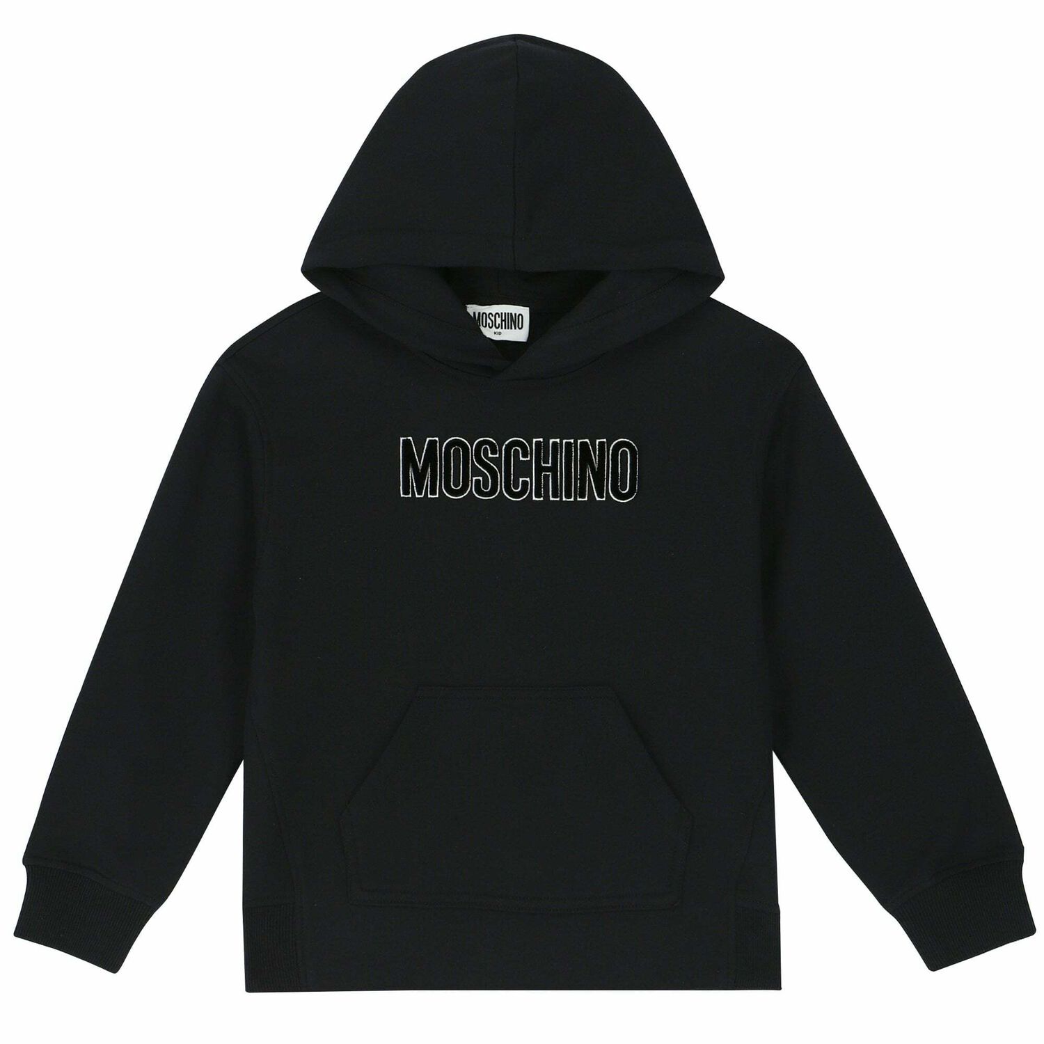 بدلة رياضة بالشعار ولادي باللون الاسود, 1, hi-res