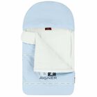 مدس بالشعار باللون الازرق والابيض للاولاد, 1, hi-res