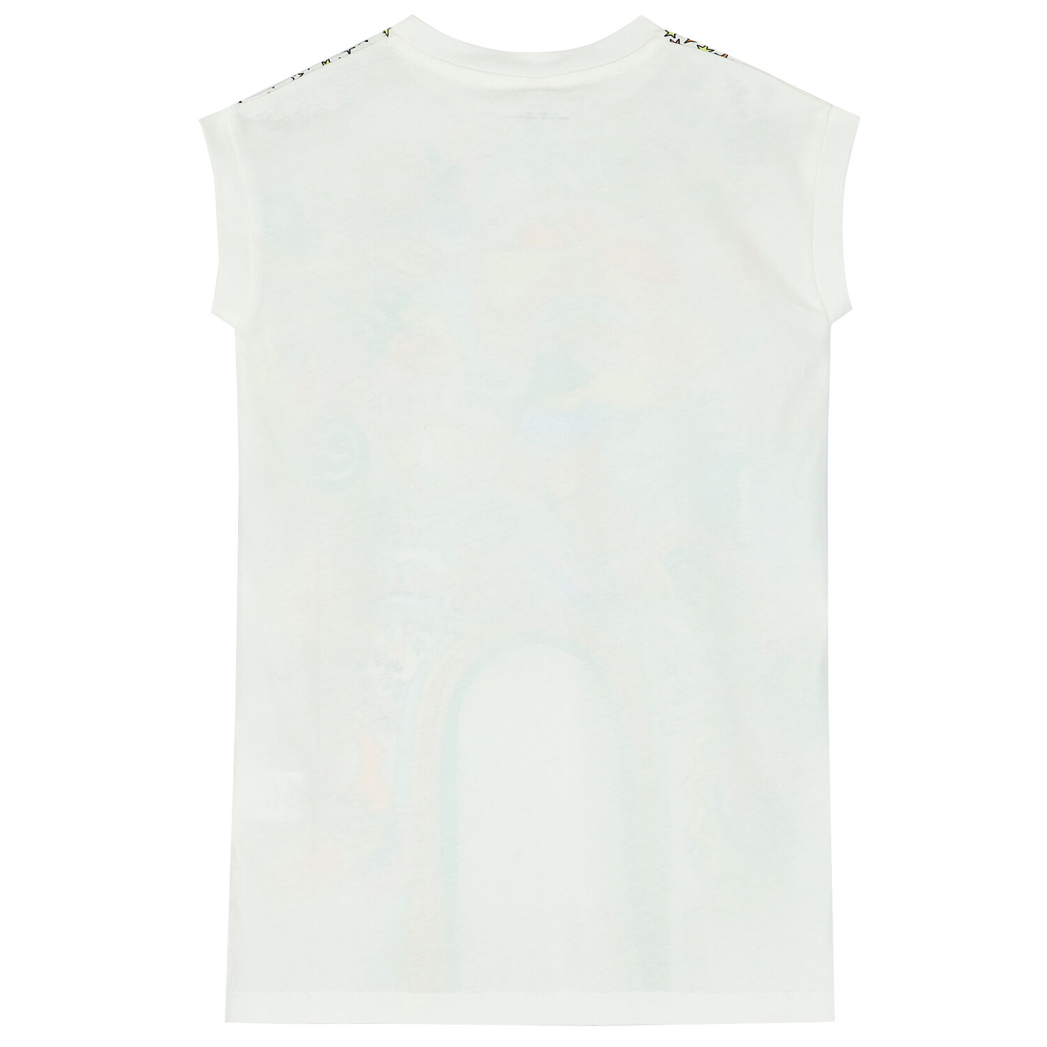 فستان بطبعة جرافيك باللون العاجى, 1, hi-res image number null