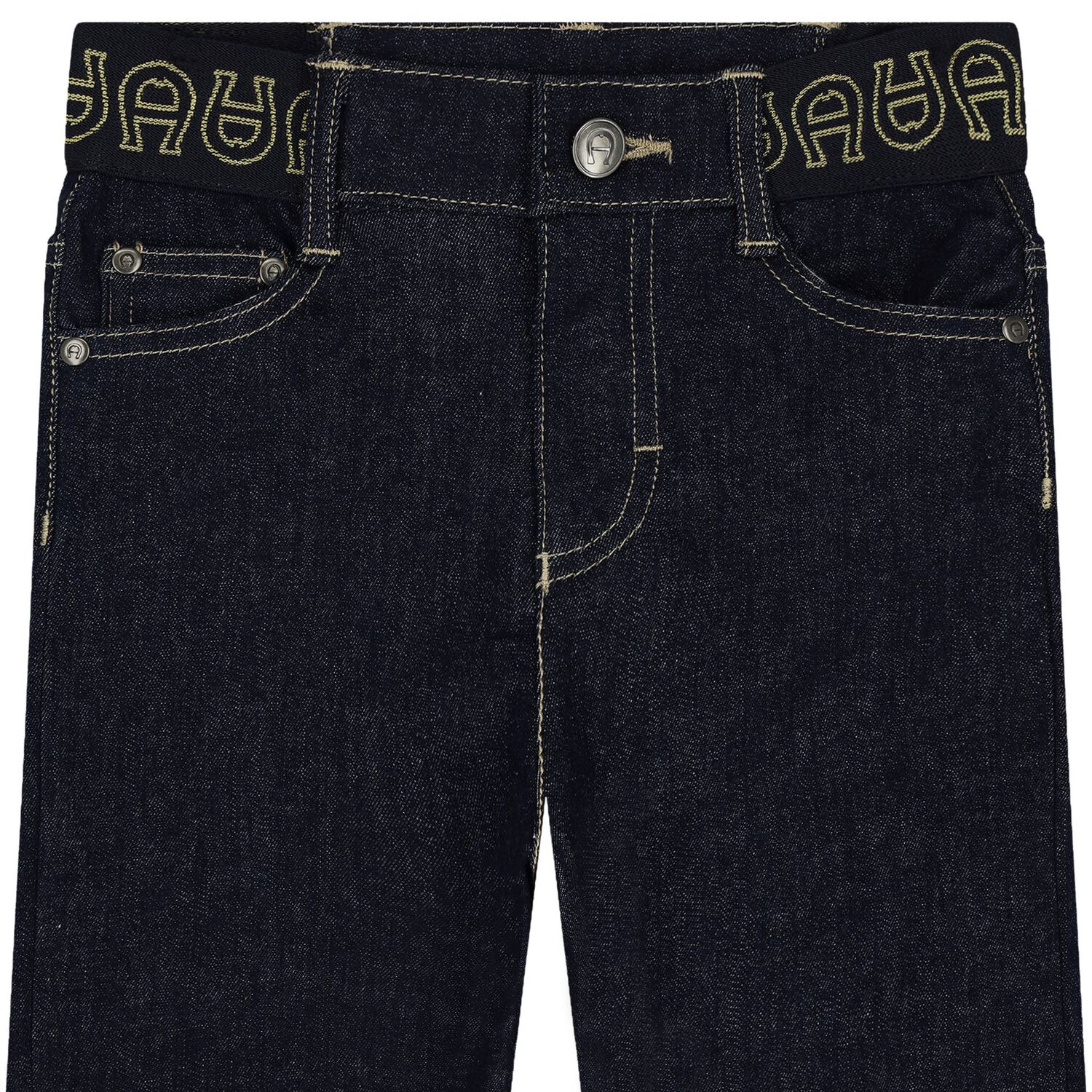 Boys Navy Blue Denim Jeans, 1, hi-res image number null