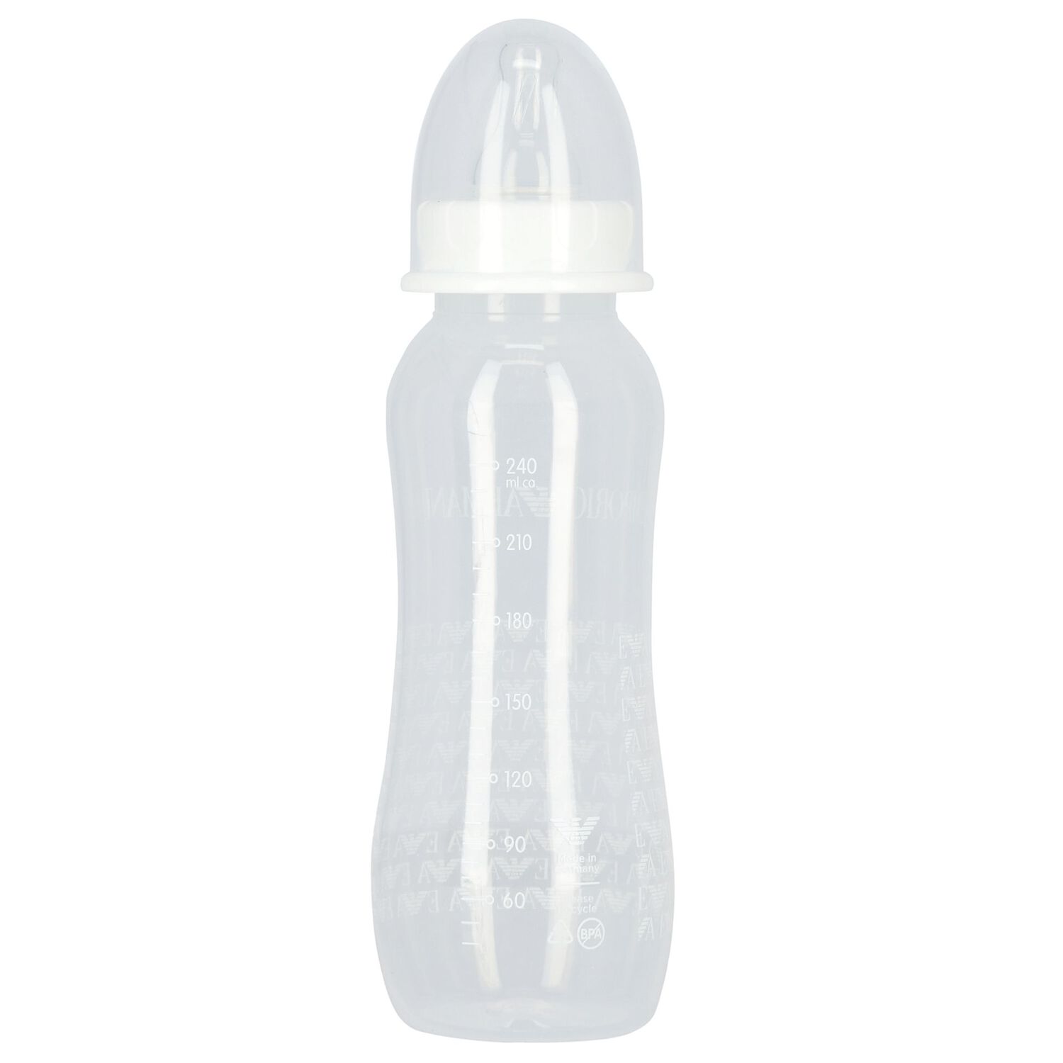 White Logo Baby Bottle, 2, hi-res
