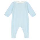 Baby Boys Blue Babygrow Set, 1, hi-res