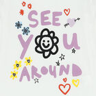 تيشيرت بنات باللون الابيض, 1, hi-res