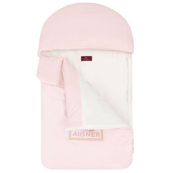 Baby Girls Pink Logo Baby Nest