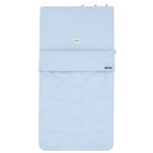 مدس بالشعار باللون الأزرق, 1, hi-res