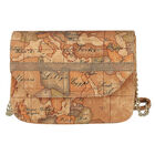 Girls Beige Geo Map Handbag, 1, hi-res