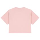 Girls Pink Logo T-Shirt, 2, hi-res