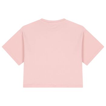 Girls Pink Logo T-Shirt