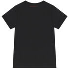 Boys Black Aston Martin Logo T-Shirt, 1, hi-res