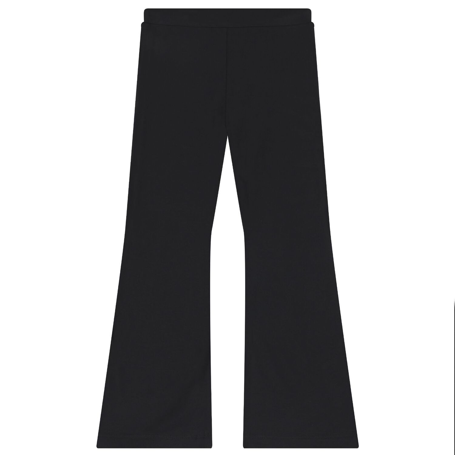 Girls Black Logo Leggings, 2, hi-res