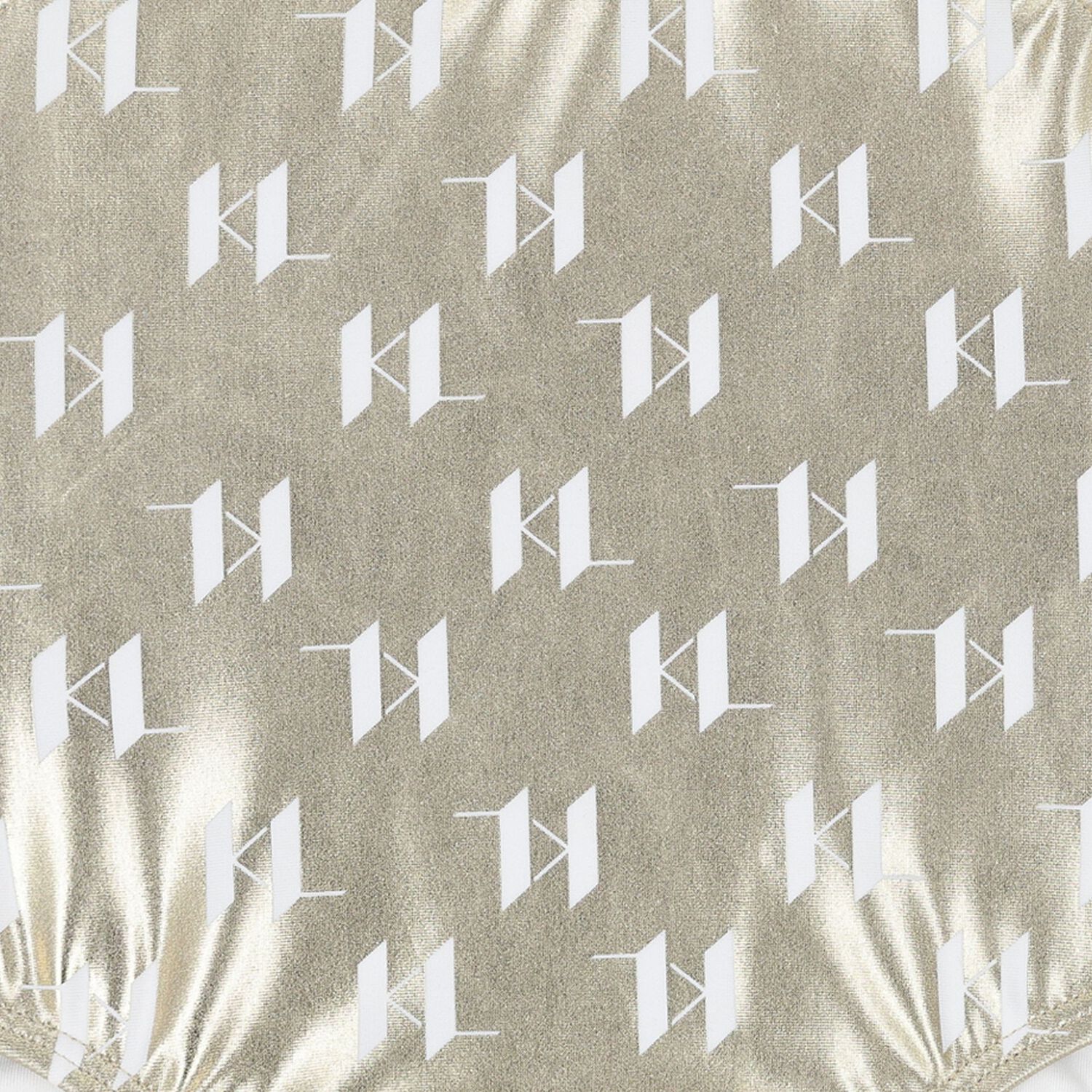 Girls Gold Logo Swimsuit, 1, hi-res image number null