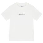 Boys White Logo T-Shirt, 1, hi-res