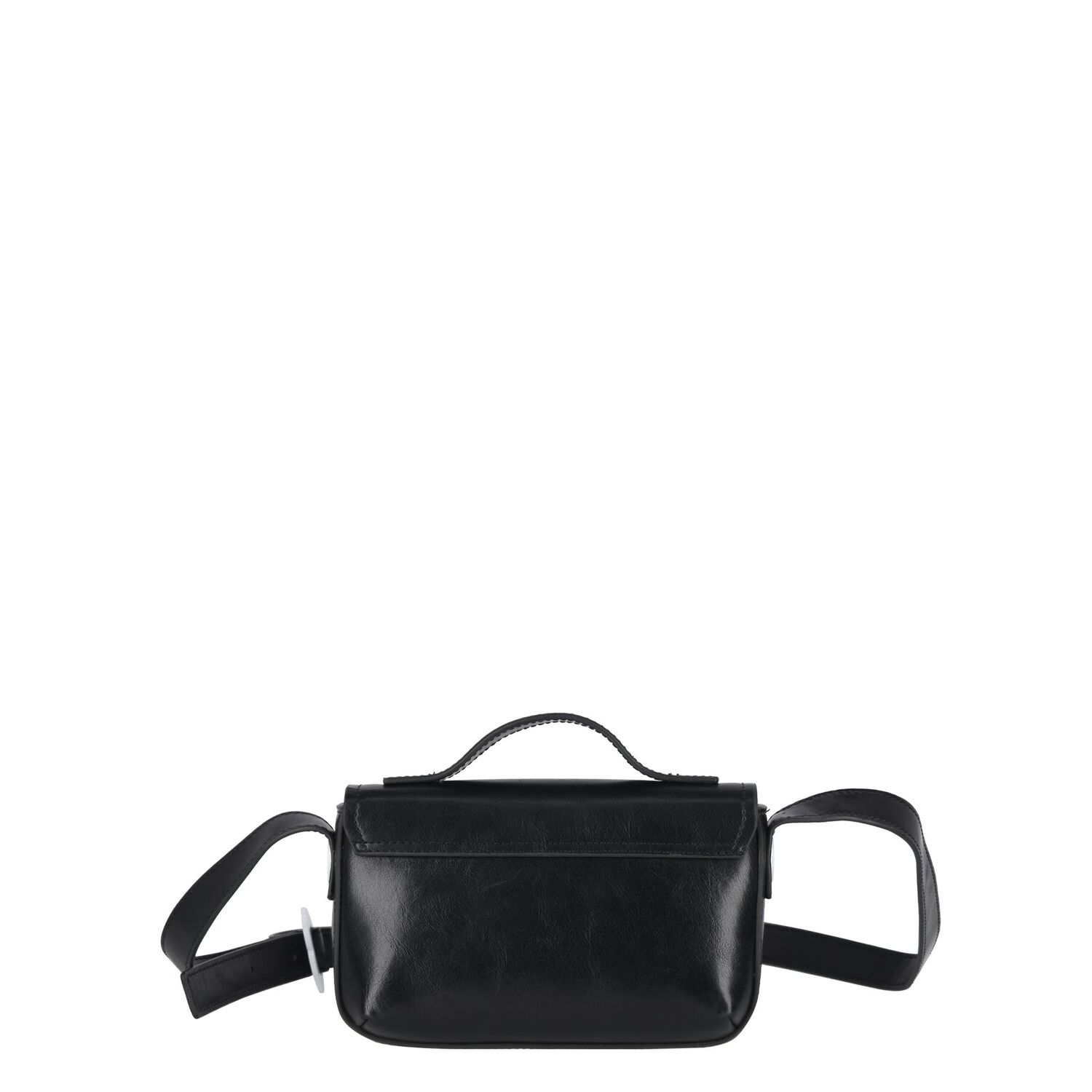 Girls Black Daisy Handbag, 1, hi-res