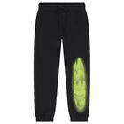 Boys Black Logo Joggers, 1, hi-res