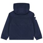Boys Navy Blue Pony Logo Jacket, 1, hi-res