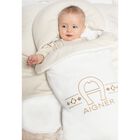 Ivory & Gold Logo Baby Nest, 1, hi-res