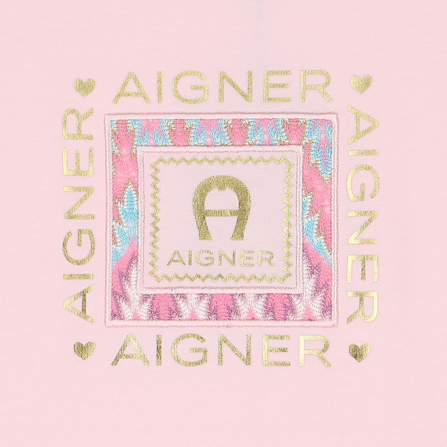 Girls Pink Logo T-Shirt, 1, hi-res image number null