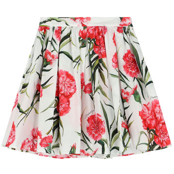 Girls Floral Skirt