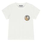 Younger White & Beige Teddy Bear Shorts Set, 2, hi-res