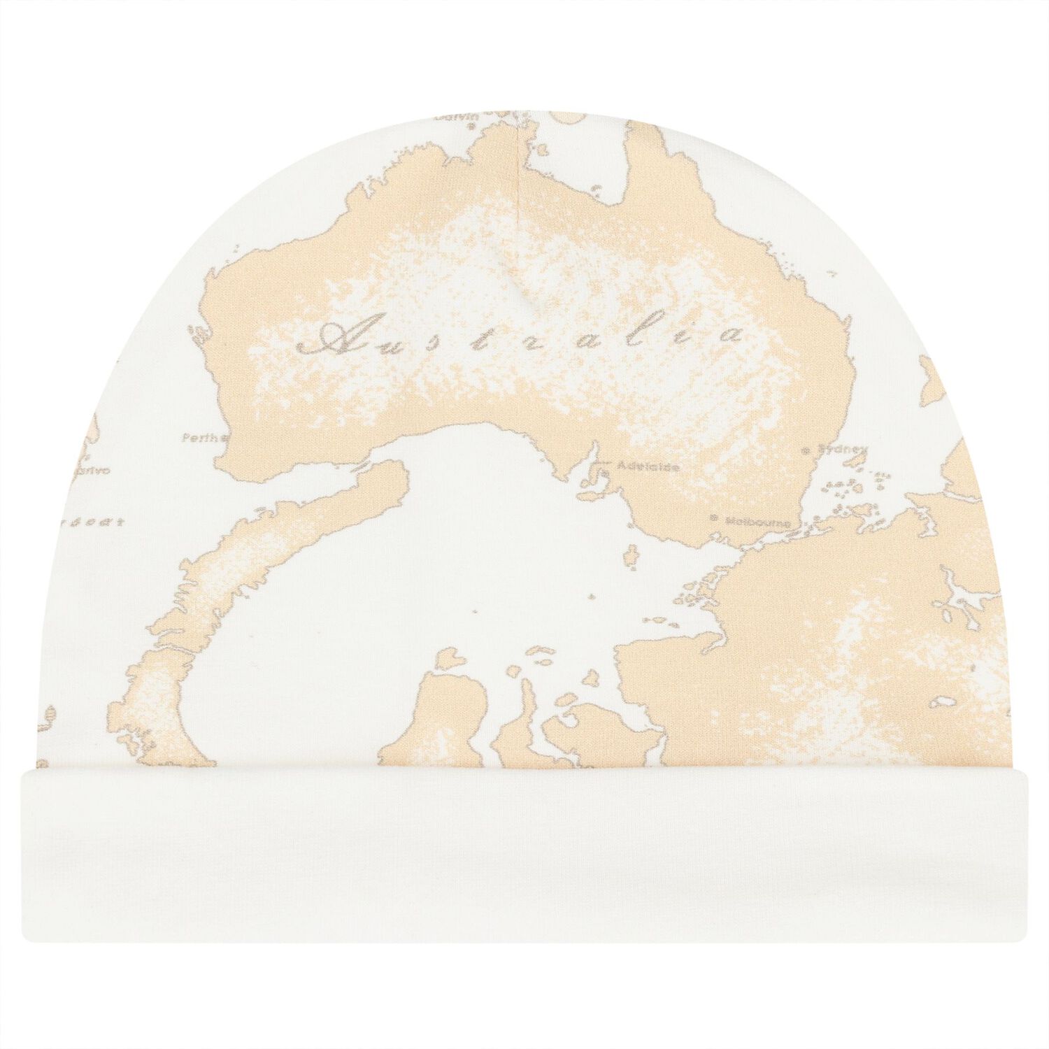 Ivory & Beige Geo Map Babygrow Gift Set, 1, hi-res