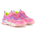 Girls Iridescent Pink Trainers, 1, hi-res
