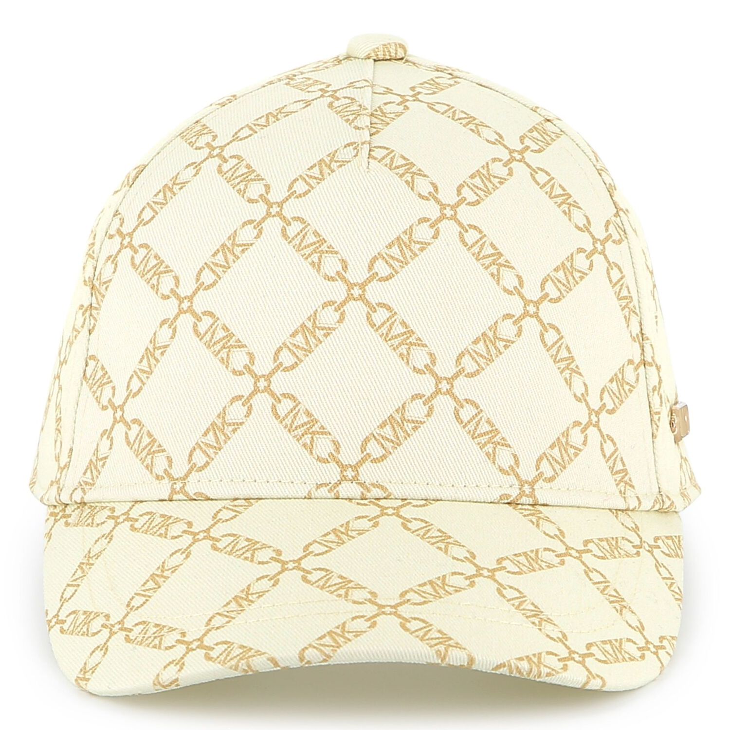 Girls Ivory & Gold Logo Cap, 1, hi-res image number null