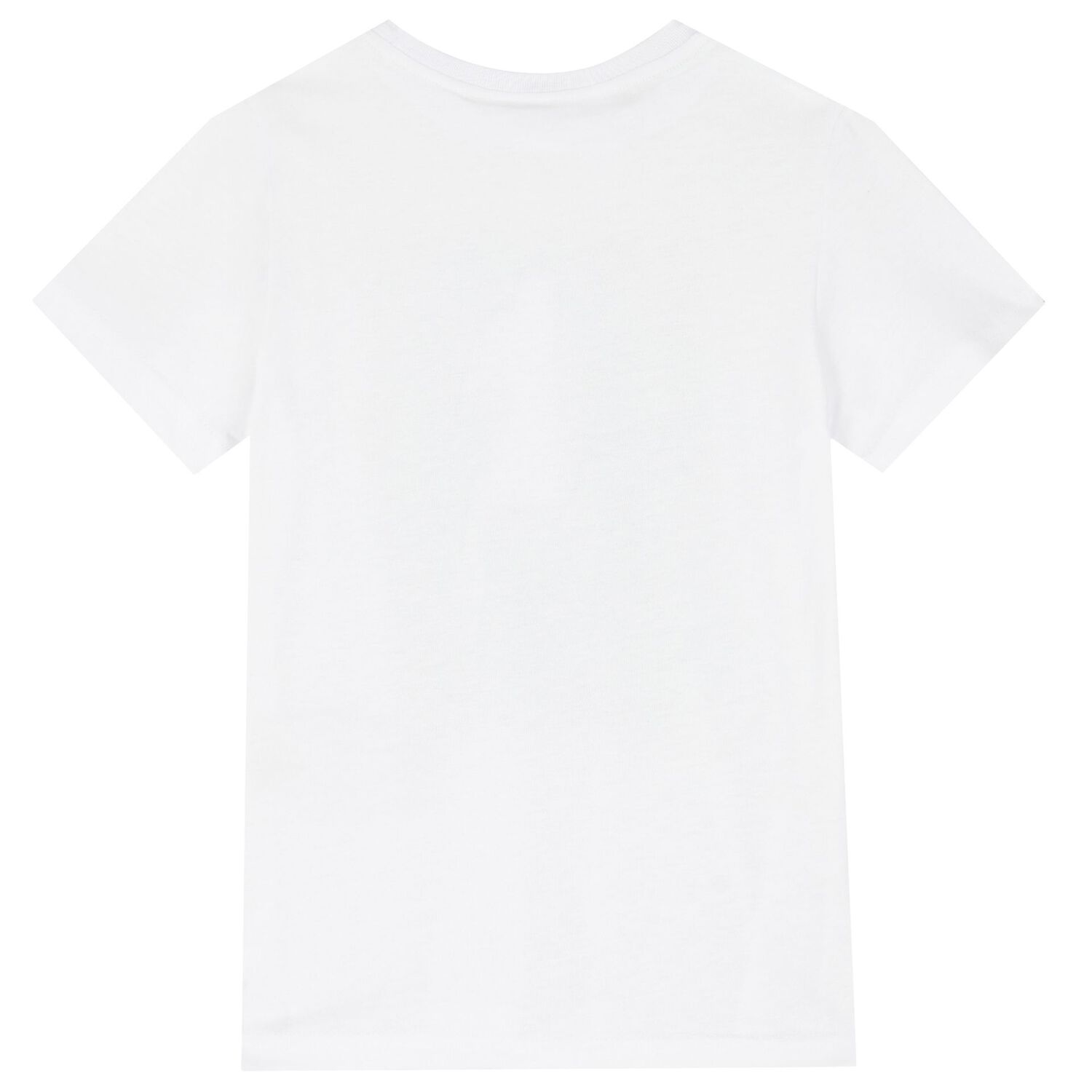 Boys White Logo T-Shirt, 1, hi-res image number null