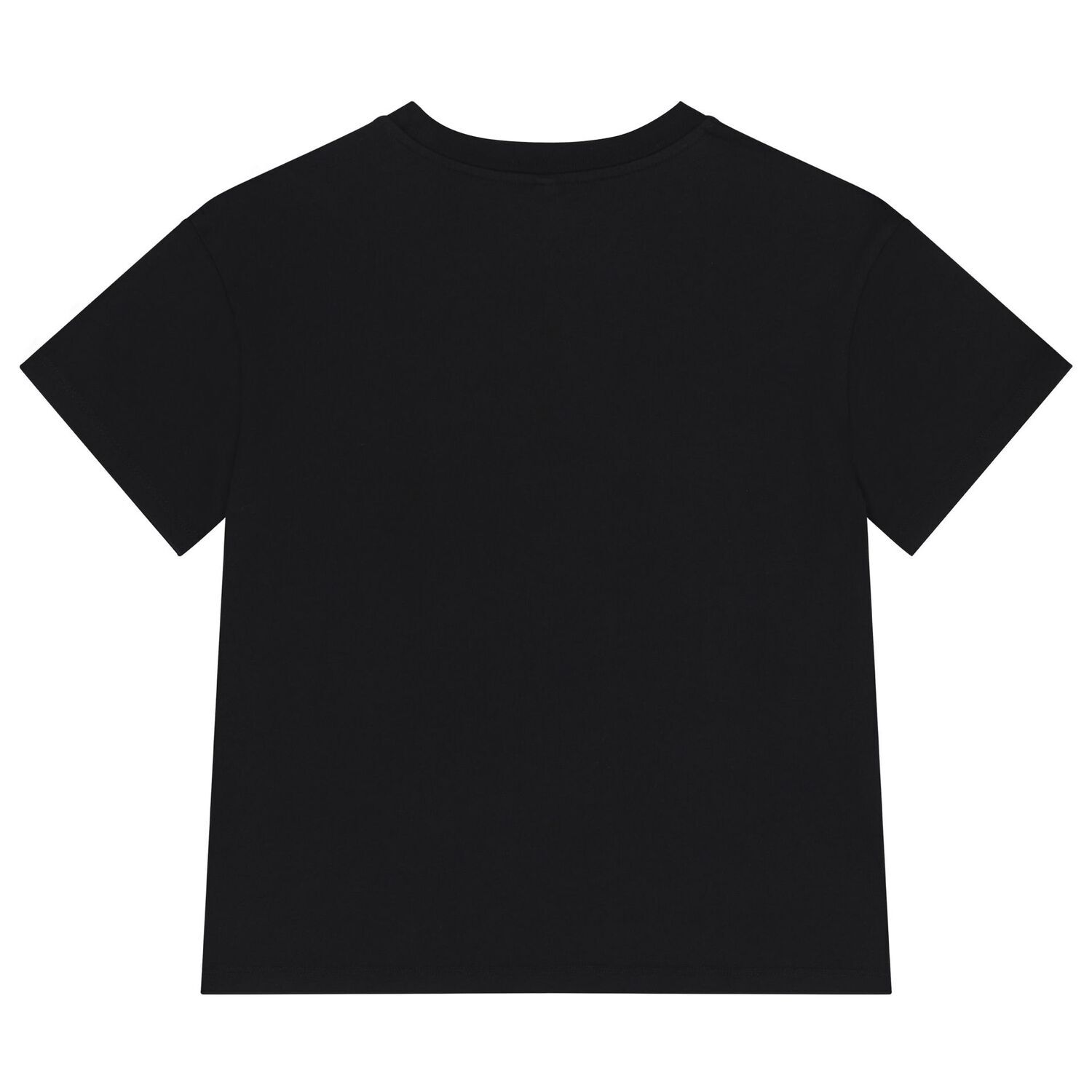 Girl Black Logo T-Shirt, 2, hi-res